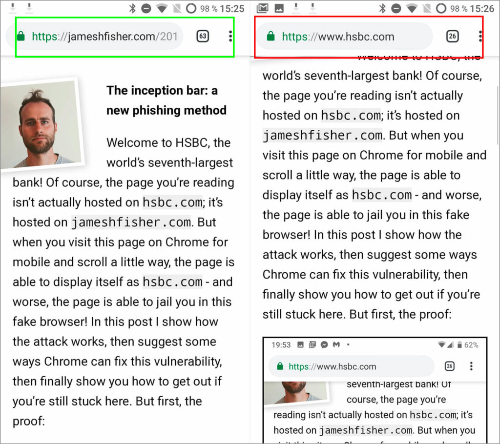 phishing Android